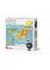 PUZZLE 100 ELEMENTOW MAPA SWIATA