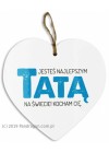 SERCE CERAMICZNE - JESTES NAJLEPSZYM TATA - NR 2