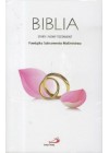 BIBLIA STARY I NOWY TESTAMENT PAMIATKA SAKRAMENTU MALZENSTWA 